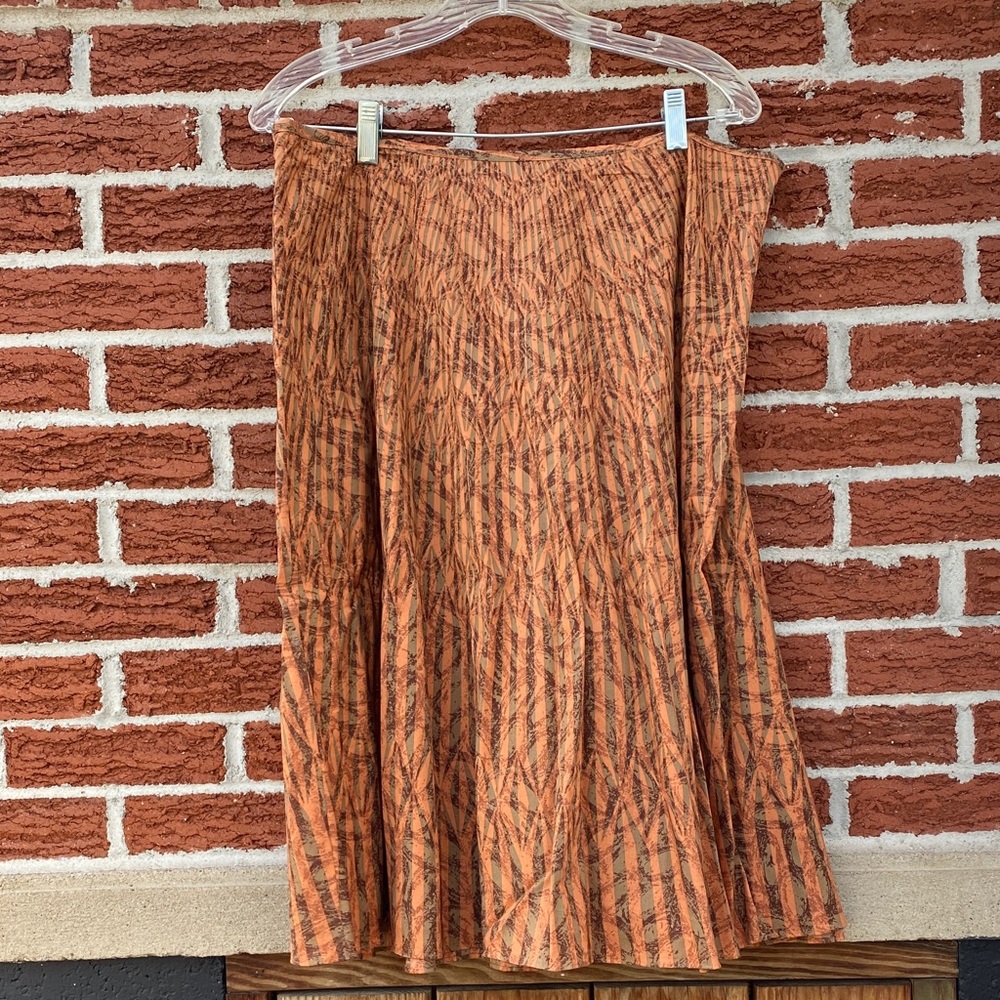 Liz & Co Cotton Skirt- NWOT Size 12